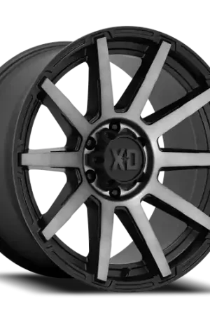 XD Series Outbreak XD847 SBGT 20x10 -18 6x135mm 87.1mm Satin Black Gray Tint Warranty Included