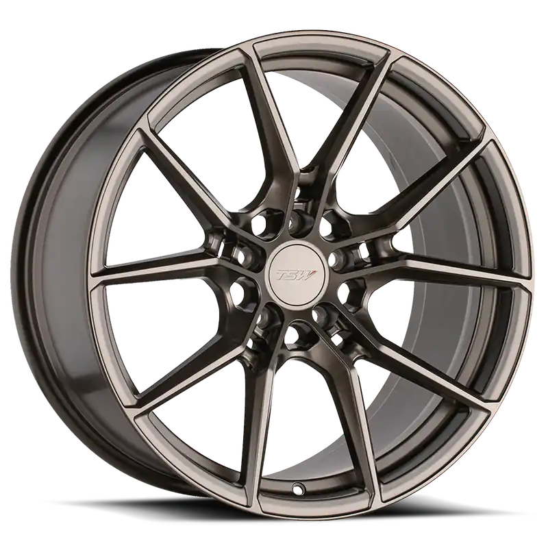 Authentic TSW Neptune BRZ 18x8 +35 5x100mm 72.1mm Matte Bronze