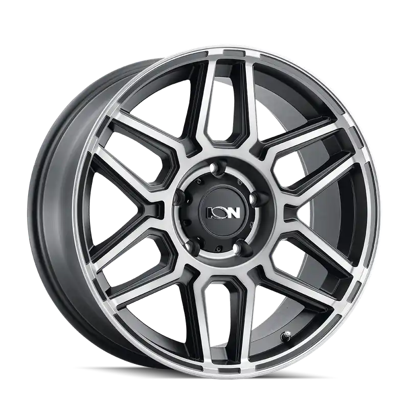 Ion 146 Matte Black Machined With Dark 20x9 8x165.1 18mm 125.2mm Express Delivery