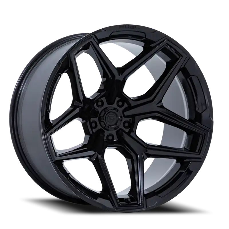 Fuel Flux 6 FC854BX 20x9 +20 6x135mm 87.1mm Gloss Black Bulk Order