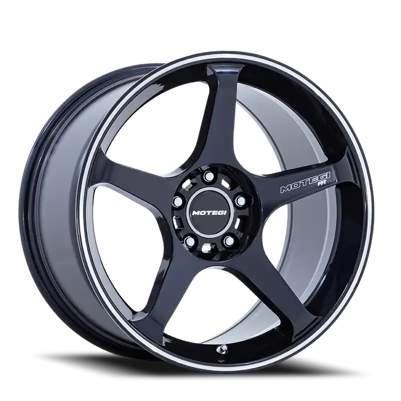 Motegi MR159 Battle V LD 18x9.5 +35 5x120mm 74.1mm Obsidian Blue Machined Lip Stripe Weekend Sale