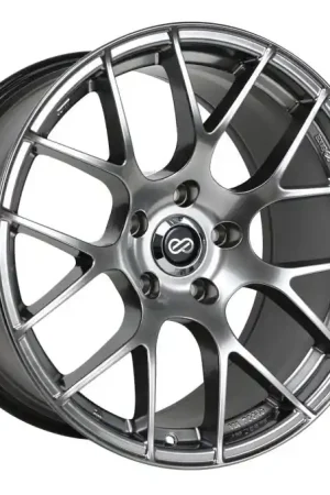 Top Pick Enkei Raijin HS 18x8.5 +38 5x120mm 72.6mm Hyper Silver
