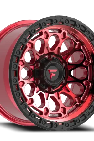 Fittipaldi Offroad Terra Series FT101 RTB 20x9 +18 8x170mm 125.2mm Machined Red Tint Black Ring Certified