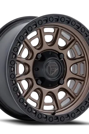 Trending Fuel Cycle UTV FV832ZB 15x7 +10 4x110mm 79.4mm Matte Bronze Matte Black Lip