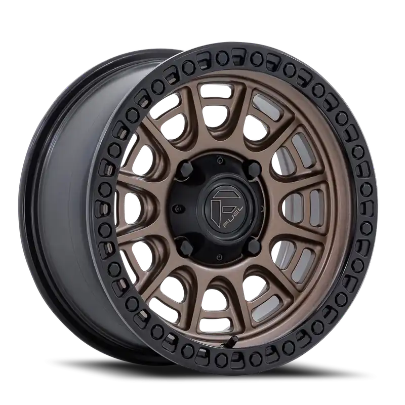 Trending Fuel Cycle UTV FV832ZB 15x7 +10 4x110mm 79.4mm Matte Bronze Matte Black Lip
