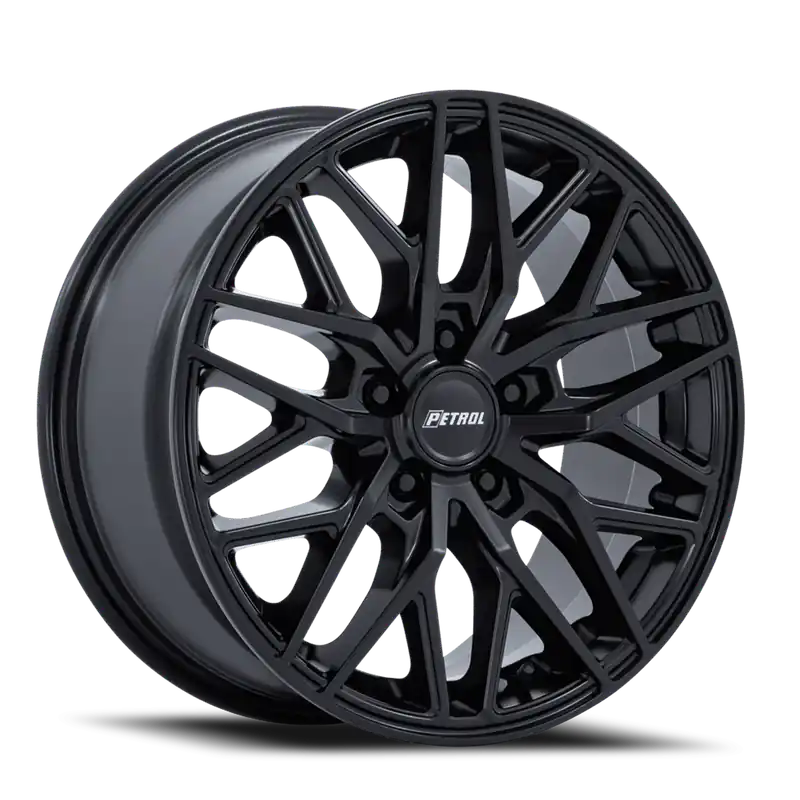 Limited Edition Petrol P3E MX 17x8 +40 5x110mm 72.56mm Matte Black