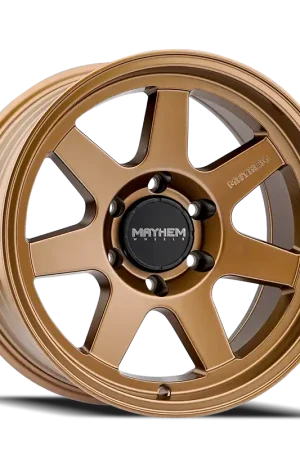 Hassle-Free Returns Mayhem Convoy 8307 Satin Bronze 17x9 5x127 x6mm 78.1mm
