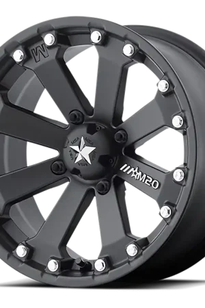 MSA Kore M20 14x7 +0 4x156mm 132mm Flat Black Machined Don’t Miss Out