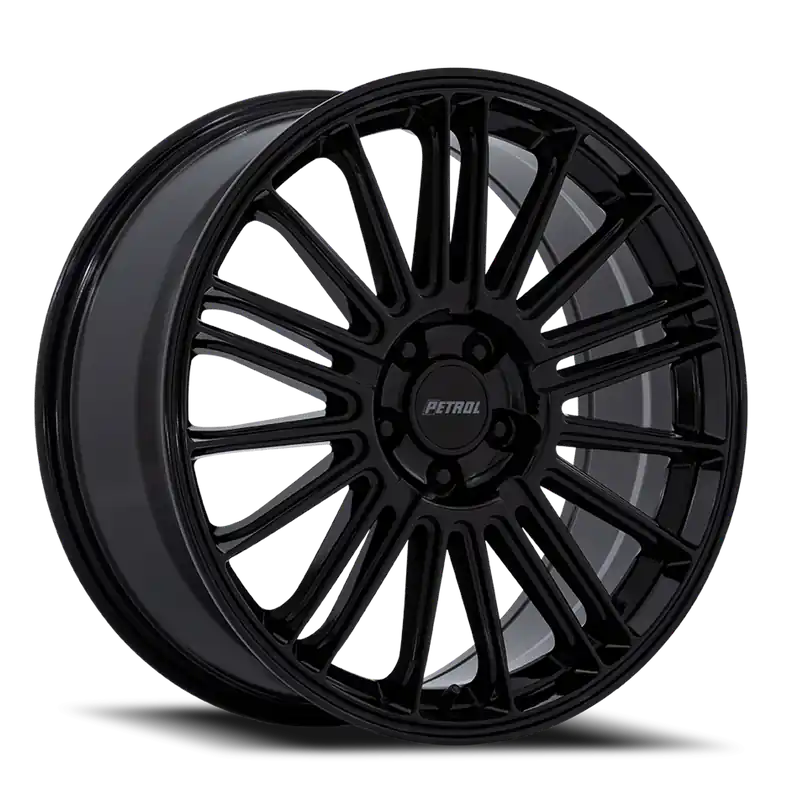 Petrol P1D GB 19x8 +40 5x112mm 72.56mm Gloss Black While Supplies Last