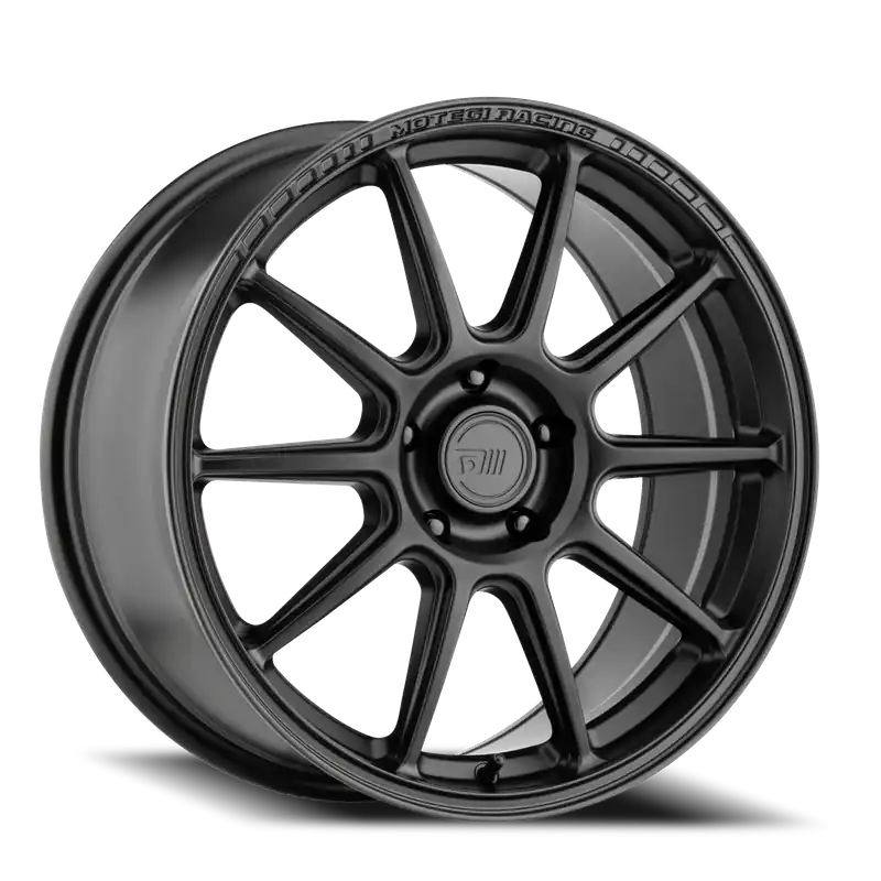 Worldwide Shipping Motegi MR140 SS10 SB 18x8.5 +45 5x108mm 72.6mm Satin Black