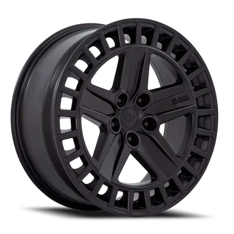 Clearance Black Rhino Alston MB 20x8.5 +25 5x114.3mm 72.56mm Matte Black