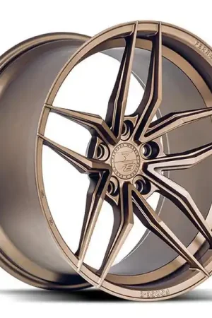 Limited Edition Ferrada Wheels Forge-8 FR5 Matte Bronze 20x9 5x112 ET35 66.56 Mid Concavity