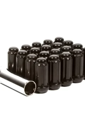 Shop Now Method Lug Nut Kit - Extended Thread Spline - 14x1.5 - 5 Lug Kit - Black