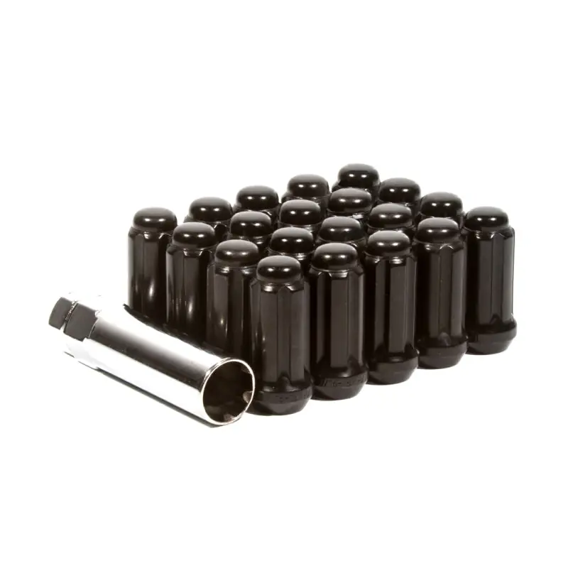 Shop Now Method Lug Nut Kit - Extended Thread Spline - 14x1.5 - 5 Lug Kit - Black