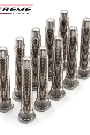 Authentic BLOX Racing Subaru Xtreme Titanium Wheel Studs 12 x 1.25mm - Set of 10