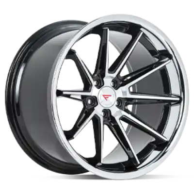 Ferrada Wheels CM2 Machine Black / Chrome Lip 22x9.5 5x120 ET20 74.1 Deep Concavity Order Now