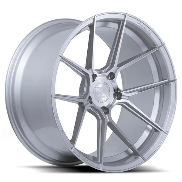 Ferrada Wheels Forge-8 F8-FR8 Machine Silver 21x9 5x112 ET25 66.56 Slight Concavity Best Seller