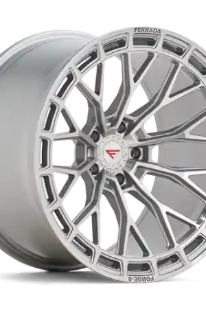 High Quality Ferrada Wheels Forge-8 FR12 Machine Silver 20x8.5 5x120 ET30 72.56 Slight Concavity