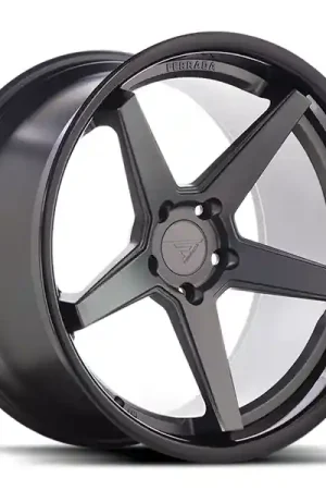 Hassle-Free Returns Ferrada Wheels FR3 Matte Black / Gloss Black Lip 20x10.5 5x120 ET28 74.1 Deep Concavity
