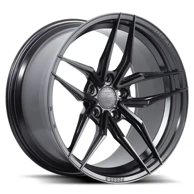 Ferrada Wheels Forge-8 F8-FR5 Matte Black 21x12 5x120 ET30 74.1 Deep Concavity Budget