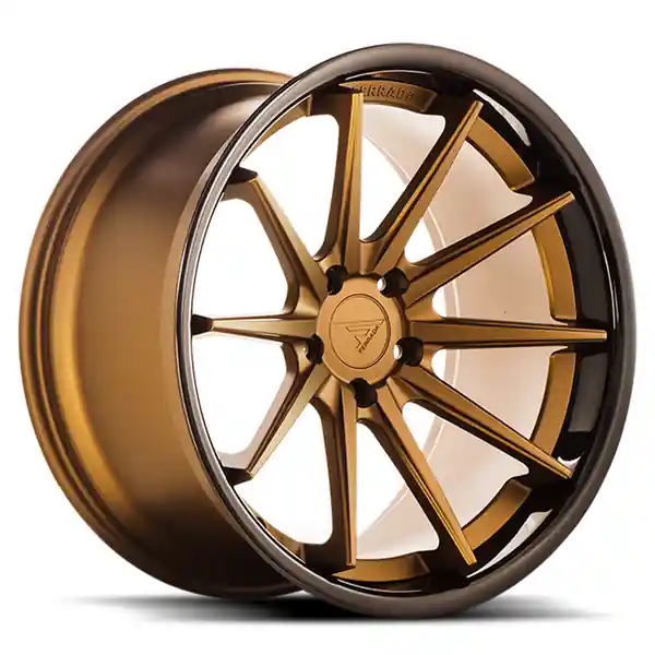 Save Now Ferrada Wheels FR4 Matte Bronze / Gloss Black Lip 20x10 5x112 ET28 66.56 Mid Concavity