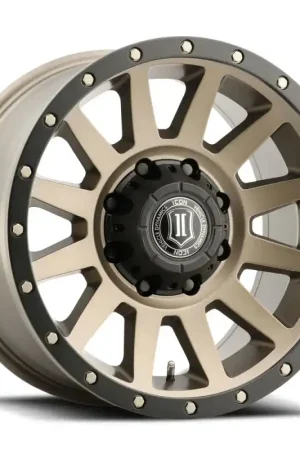 Icon Alloys Compression HD Bronze - 18x9/8x180/12mm/ 5 1/2 in Exclusive Offer
