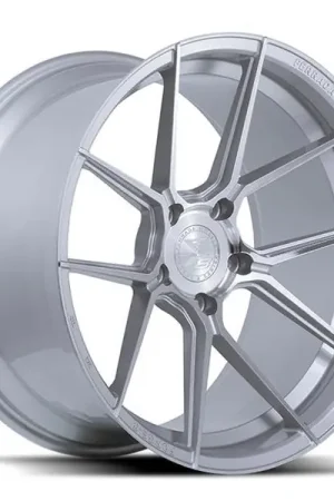 Ferrada Wheels Forge-8 F8-FR8 Machine Silver 21x10.5 5x112 ET40 66.56 Deep Concavity Clearance