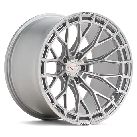 Same Day Shipping Ferrada Wheels Forge-8 FR12 Machine Silver 20x11 5x112 ET30 66.56 Mid Concavity