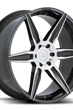 Buy Online Ferrada Wheels FT2 Machine Black 22x10.5 5x108 ET35 63.4