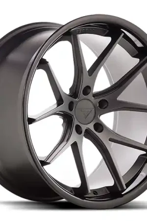 Ferrada Wheels FR2 Matte Black / Gloss Black Lip 20x10.5 5x112 ET20 66.56 Deep Concavity Warranty Included