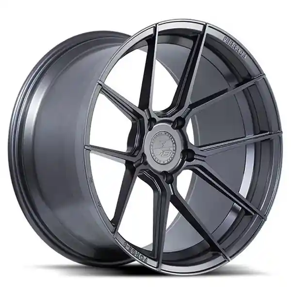 Crafted Ferrada Wheels Forge-8 F8-FR8 Matte Graphite 20x9 5x112 ET35 66.56 Mid Concavity